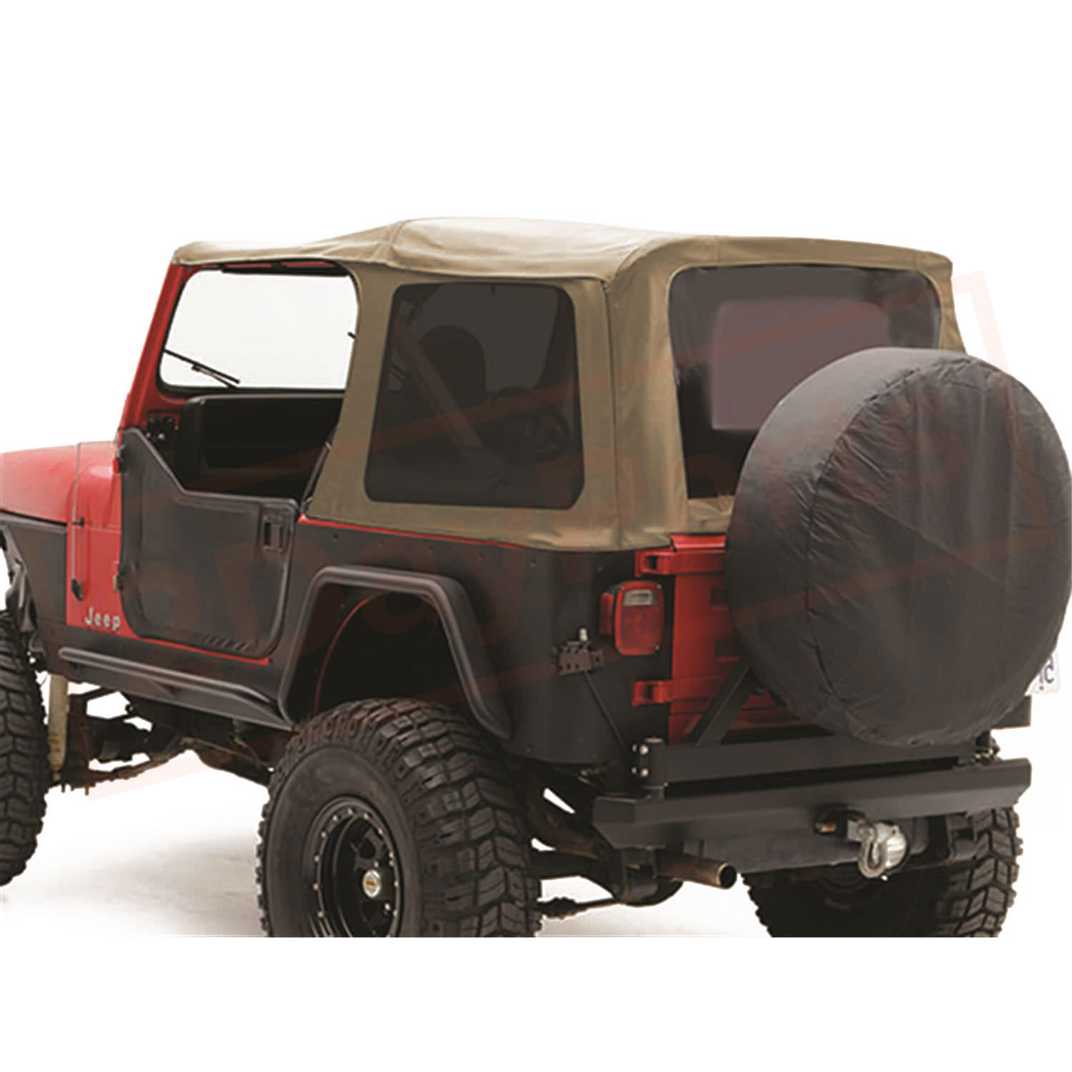 Image Smittybilt Soft Top Denim Spice Denim Spice for Jeep Wrangler 87-95 part in Sunroof, Convertible & Hardtop category