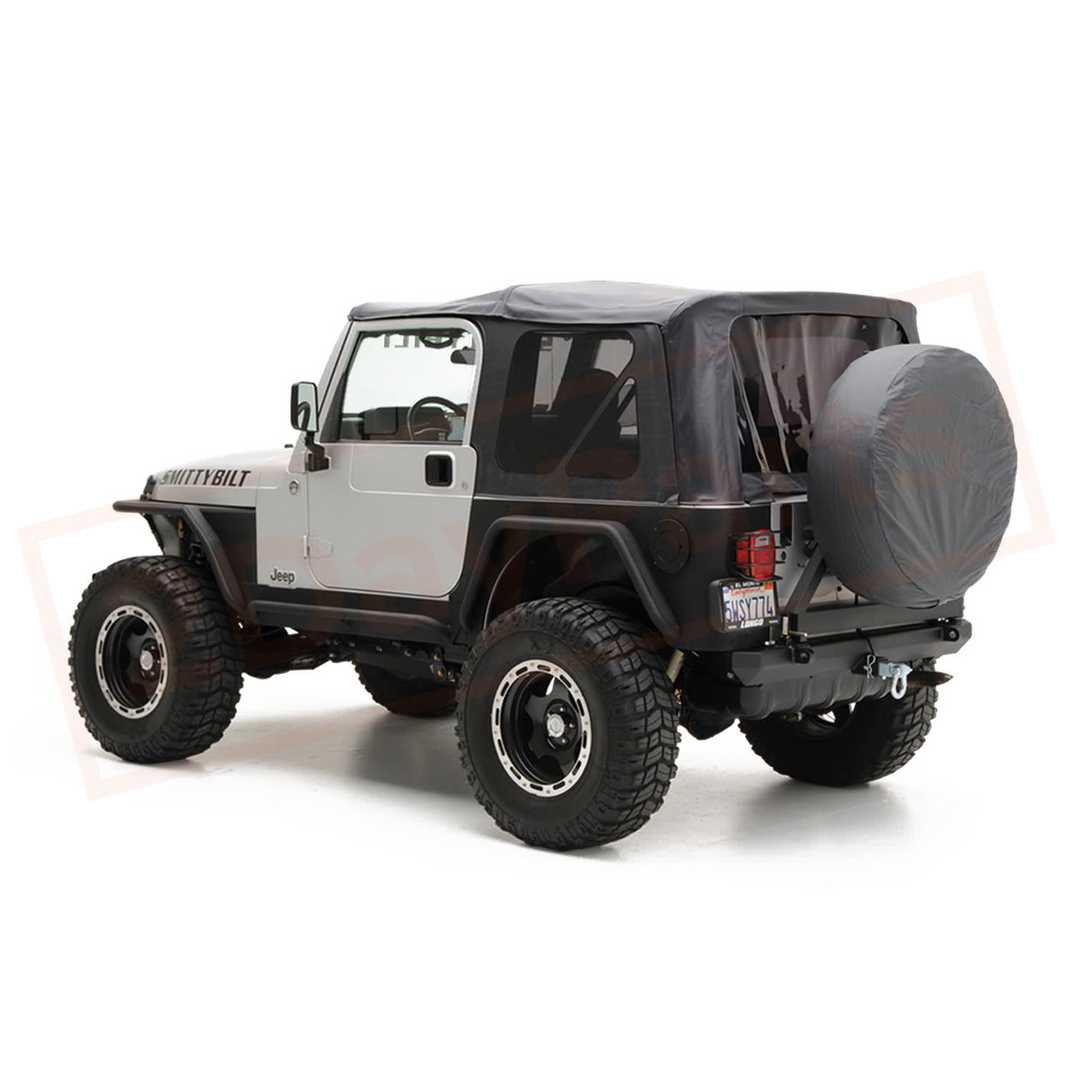 Image Smittybilt Soft Top Denim Spice Denim Spice for Jeep Wrangler 97-06 part in Sunroof, Convertible & Hardtop category