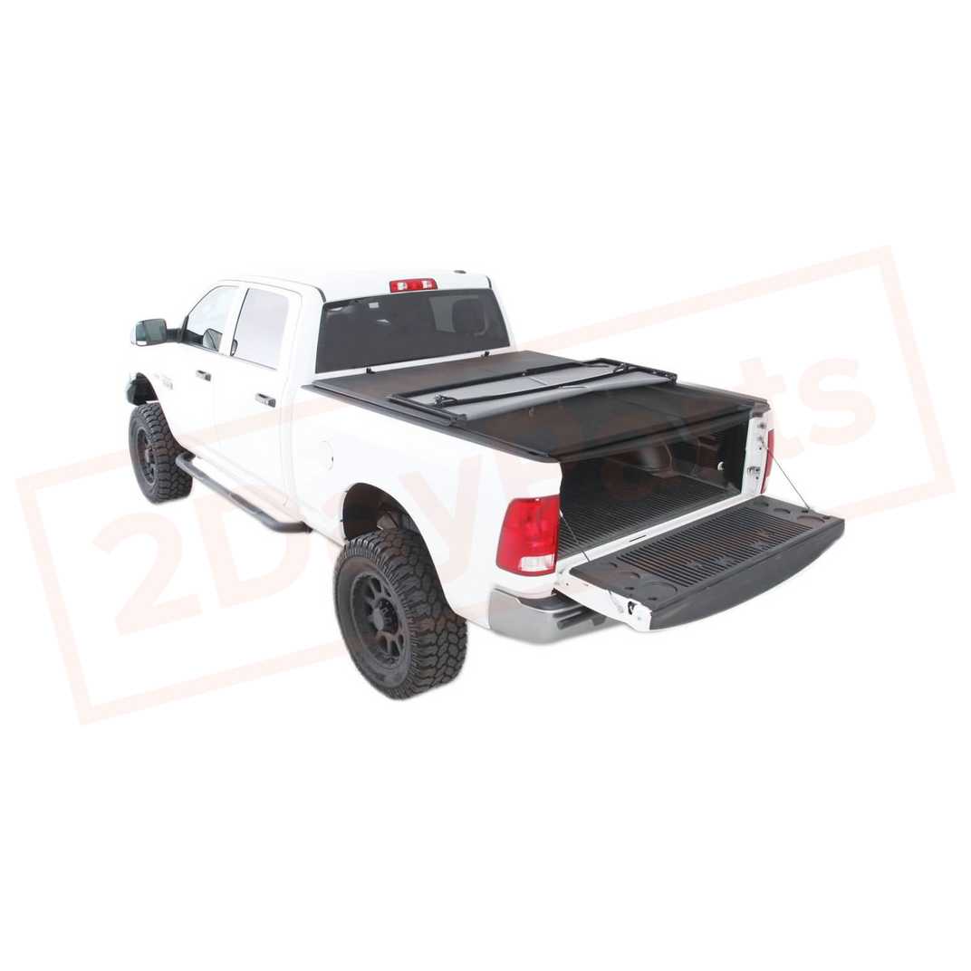 Image Smittybilt Tonneau Cover Tri-Fold Black Vinyl for Dodge 10-15 part in Truck Bed Accessories category