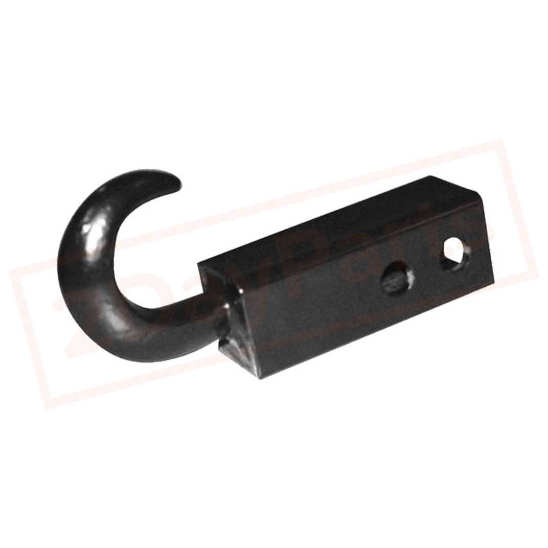 Image Smittybilt Tow Hook Functional Black Steel SMI7610 part in Towing & Hauling category