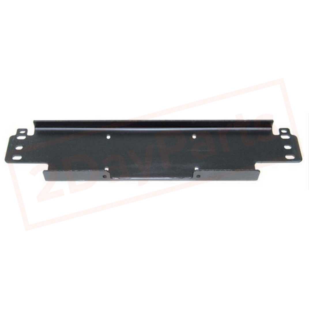 Image Smittybilt Winch Mount Plate Black Steel for Jeep Wrangler 87-06 part in Towing & Hauling category