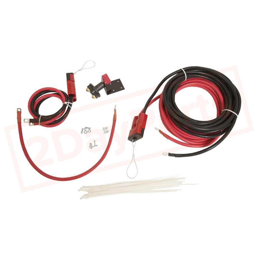 Image Smittybilt Winch Power Cable Trail Gear SMI35210 part in Towing & Hauling category