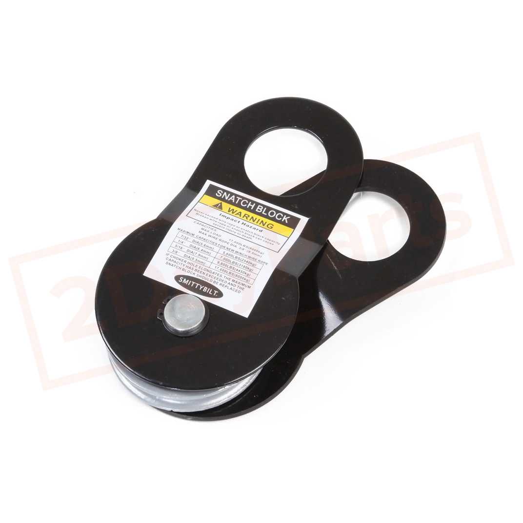 Image Smittybilt Winch Snatch Block Trail Gear Black SMI2744 part in Towing & Hauling category