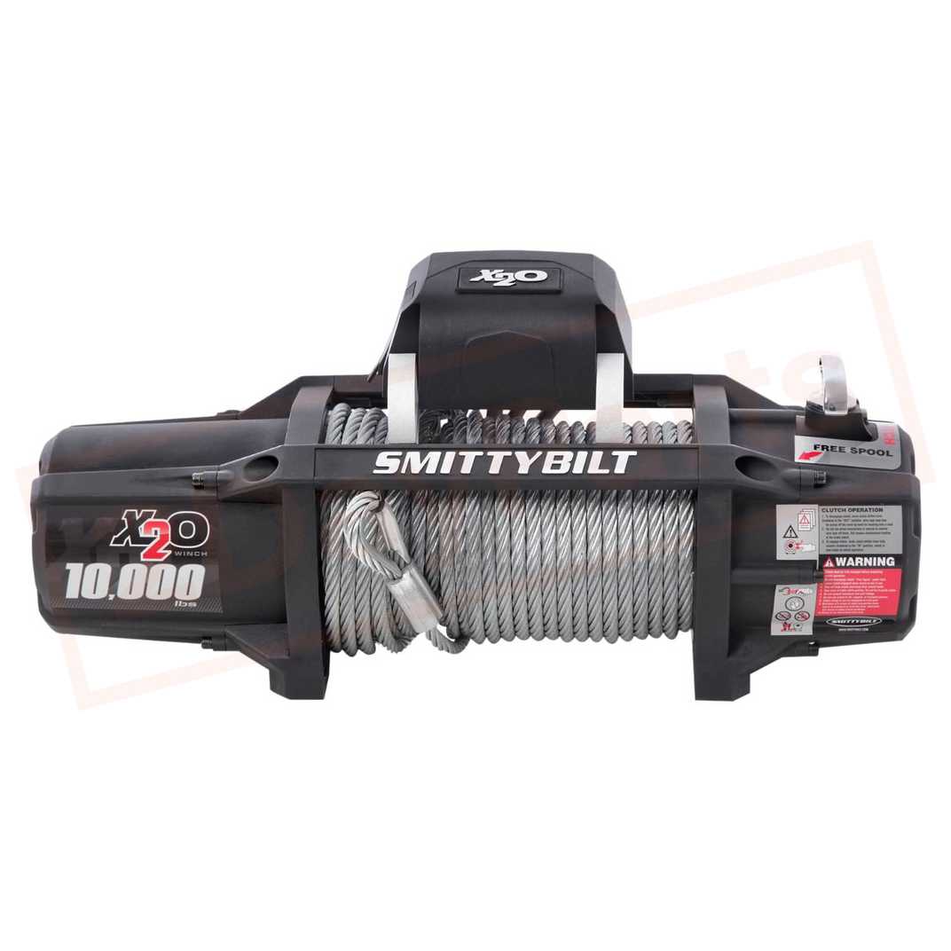 Image Smittybilt X20 Series Winch Vehicle Mounted Black SMI97510 part in Sunroof, Convertible & Hardtop category