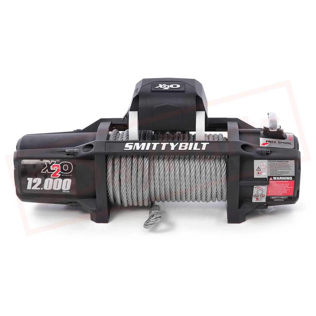 Image Smittybilt X20 Series Winch Vehicle Mounted Black SMI97512 part in Sunroof, Convertible & Hardtop category