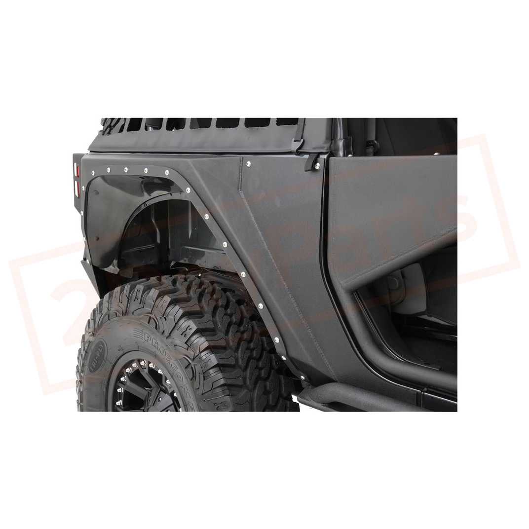 Image Smittybilt XRC Series Body Corner Guard Powder Coated fits Jeep 07-16 part in Fenders category