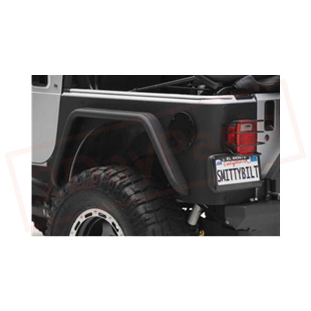 Image Smittybilt XRC Series Body Corner Guard Powder Coated for Jeep 87-95 part in Fenders category