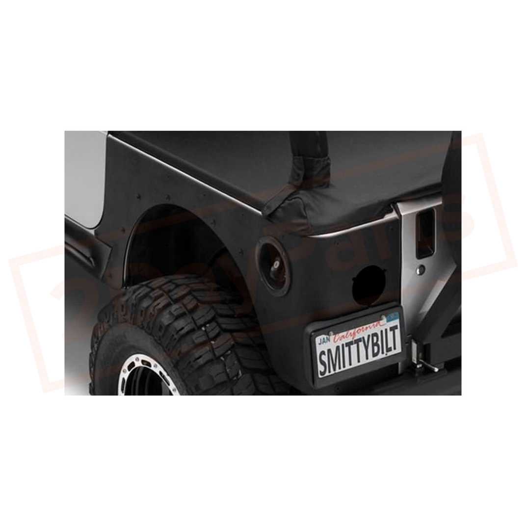 Image Smittybilt XRC Series Body Corner Guard Powder Coated for Jeep 97-06 part in Fenders category