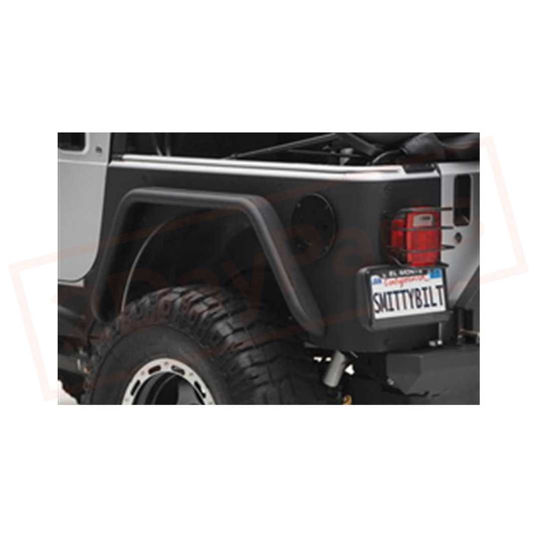 Image Smittybilt XRC Series Body Corner Guard Powder Coated for Jeep CJ7 76-86 part in Fenders category