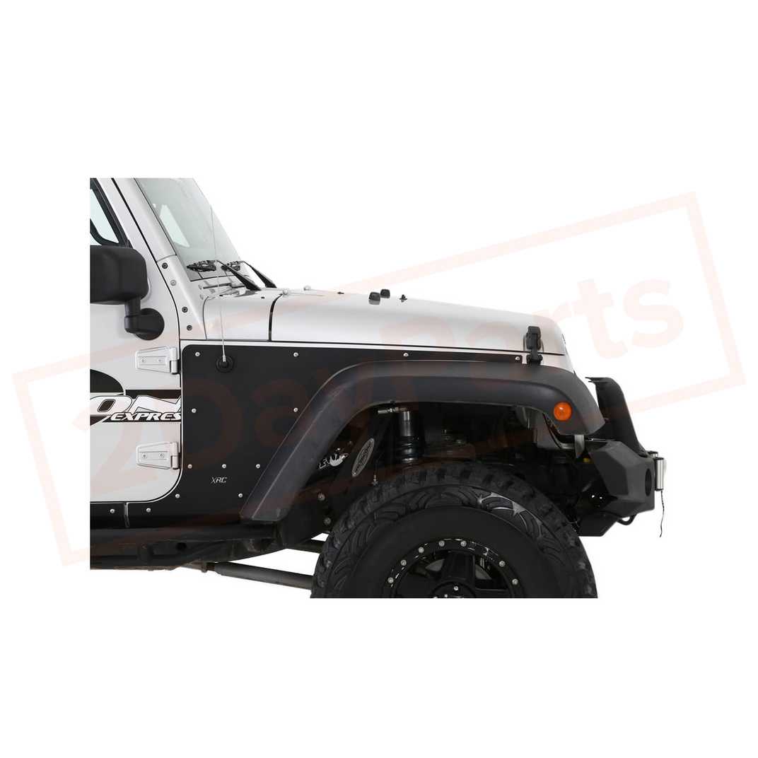 Image Smittybilt XRC Series Fender Flare 3 Inch Tire Coverage for Jeep 07-16 part in Fenders category