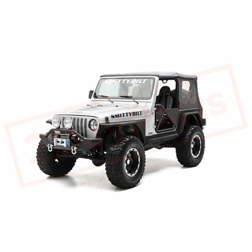 Image Smittybilt XRC Series Fender Flare 3 Inch Tire Coverage for Jeep 87-95 part in Mouldings & Trim category