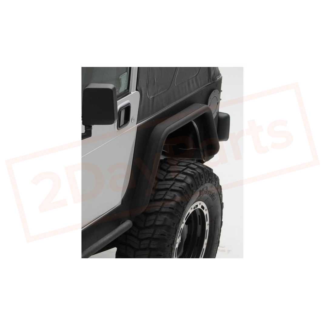 Image Smittybilt XRC Series Fender Flare 3 Inch Tire Coverage for Jeep 97-06 part in Mouldings & Trim category