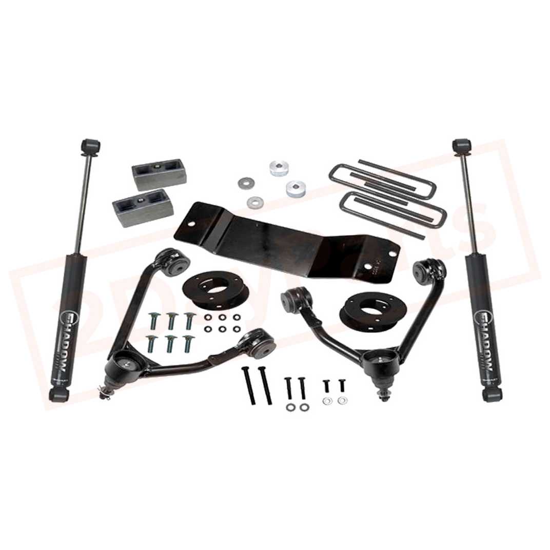Image Superlift 3.5" Lift Kit with Superlift rear shocks - 2014-18 Chevy/GMC 1500 4WD part in Lift Kits & Parts category