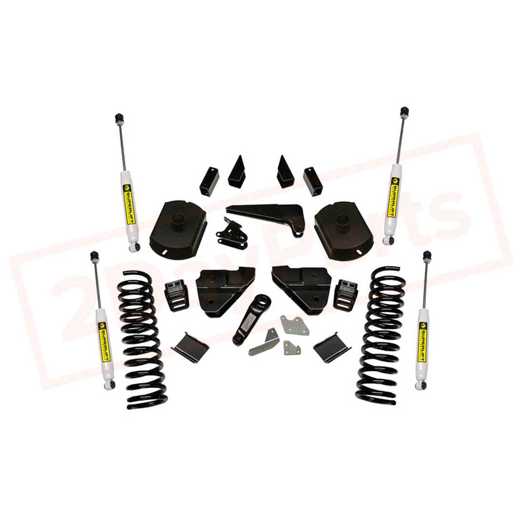 Image Superlift 4" Lift Kit with Superlift shocks For 2014-2018 Ram 2500 4WD Diesel part in Lift Kits & Parts category