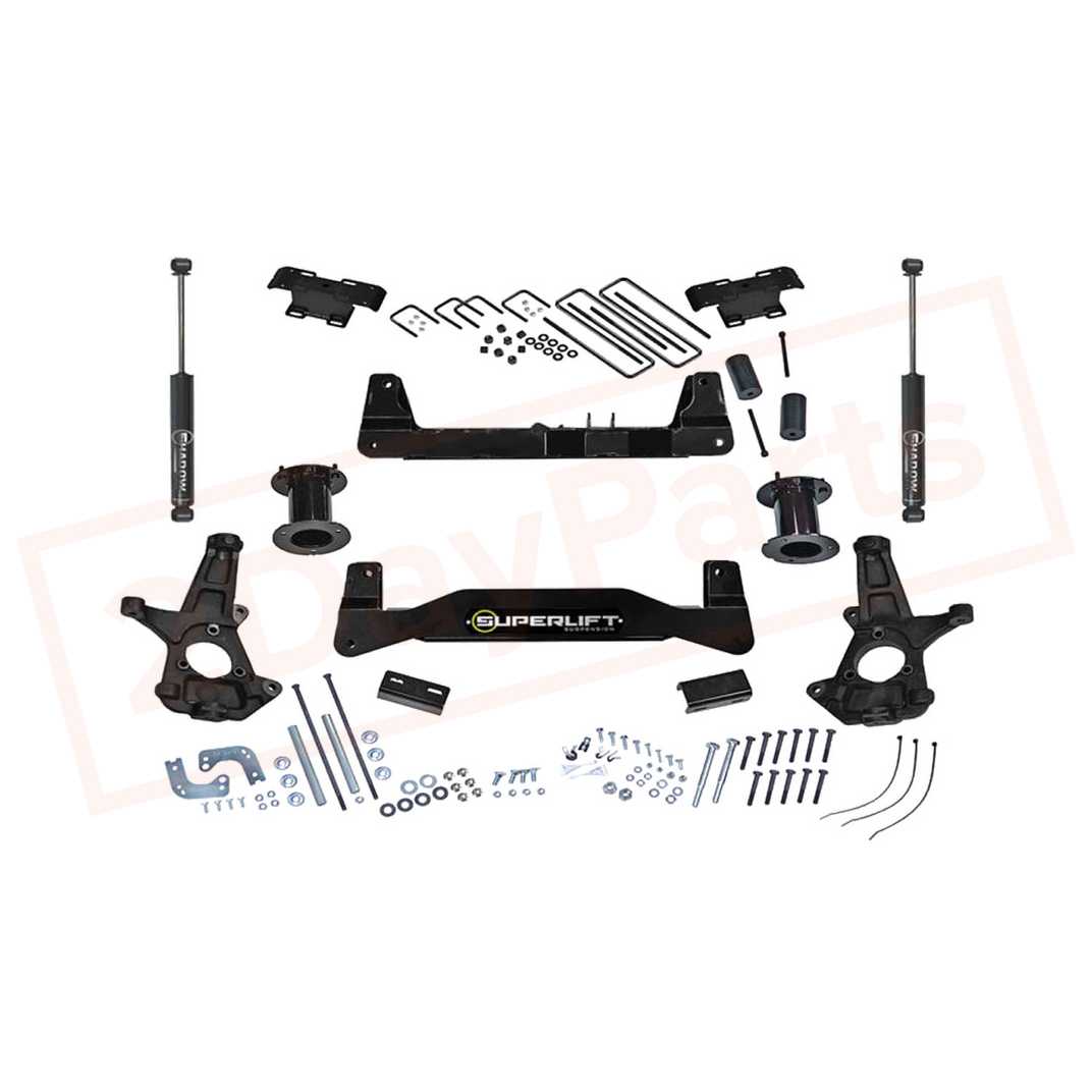 Image Superlift 6.5" Lift Kit with Superlift rear shocks For 14-18 Chevy/GMC 1500 2WD part in Lift Kits & Parts category