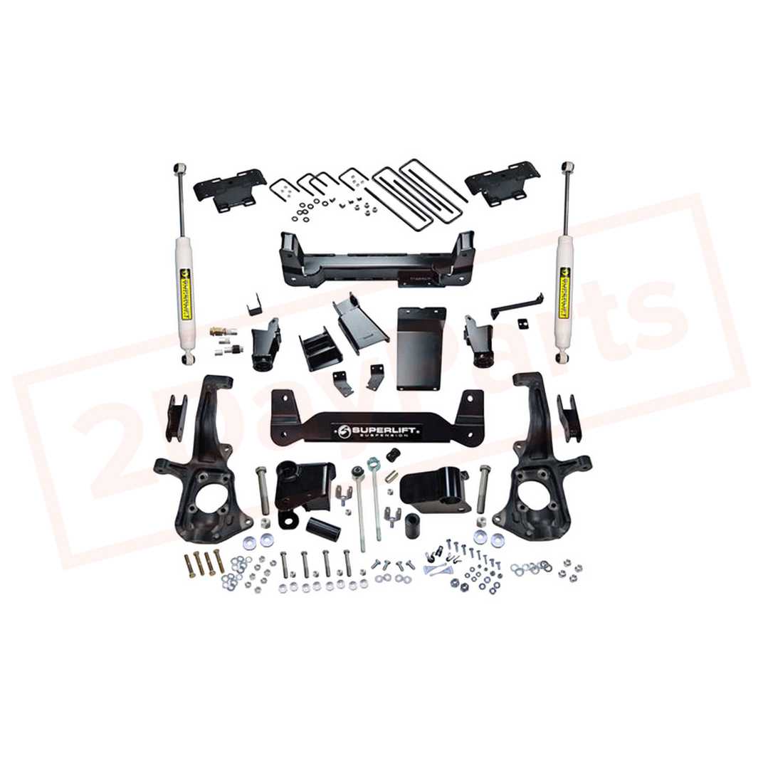 Image Superlift 6" Lift Kit w/ Superlift rear shocks 11-18 Chevy/GMC 2500HD/3500HD 4WD part in Lift Kits & Parts category