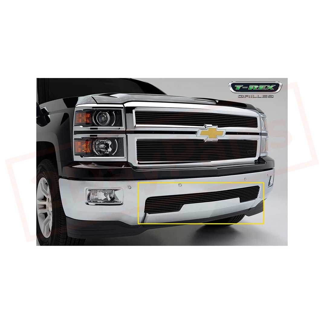 Image 2 T-rex BILLET BUMPER fits with Chevrolet Silverado 14-15 part in Grilles category