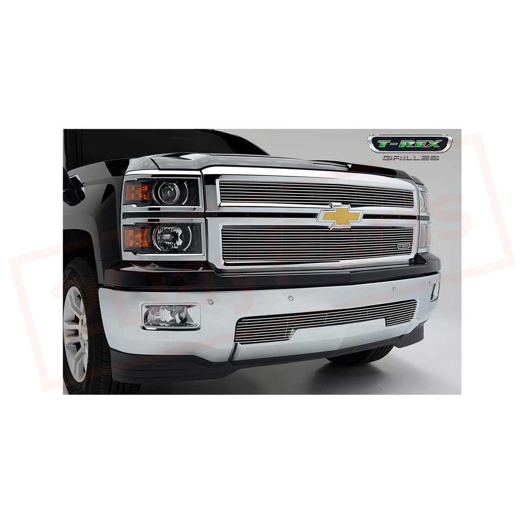 Image 2 T-rex BILLET GRILLE fits with Chevrolet Silverado Z71 2014-15 part in Grilles category