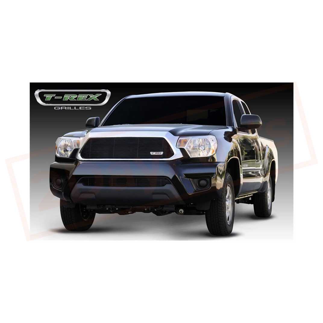 Image T-rex BLK BILLET GRILLE fit Toyota 2012-15 Tacoma part in Grilles category