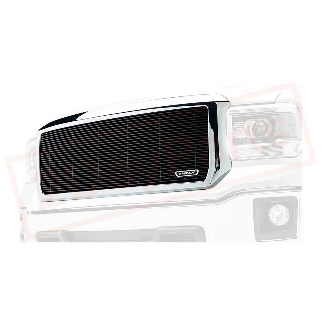 Image T-rex BLK BILLET GRILLE fits with GMC Sierra 2014-2015 part in Grilles category