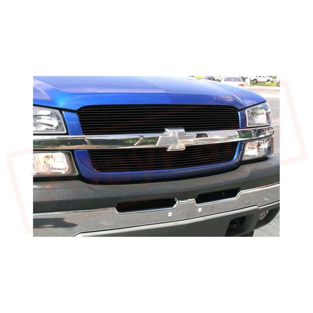 Image 1 T-rex BLK BILLET GRILLE for Chevrolet 03-05 Silverado part in Grilles category