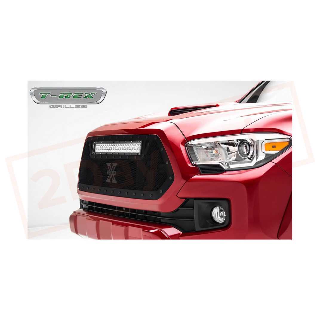 Image 1 T-Rex Blk Mesh Bumper Trx6319411 part in Grilles category