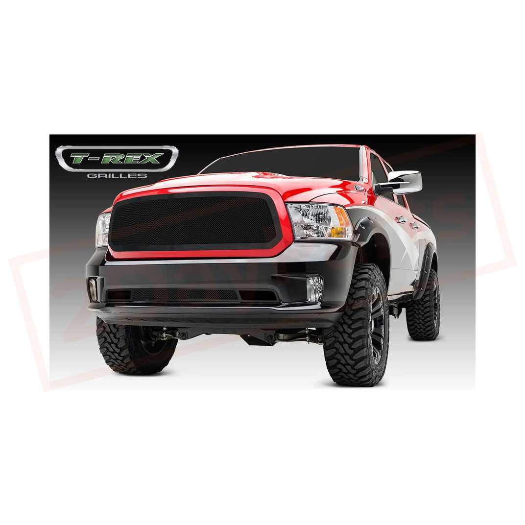 Image 1 T-rex MESH GRILLE for Dodge Ram Sport 1500 2013-14 part in Grilles category