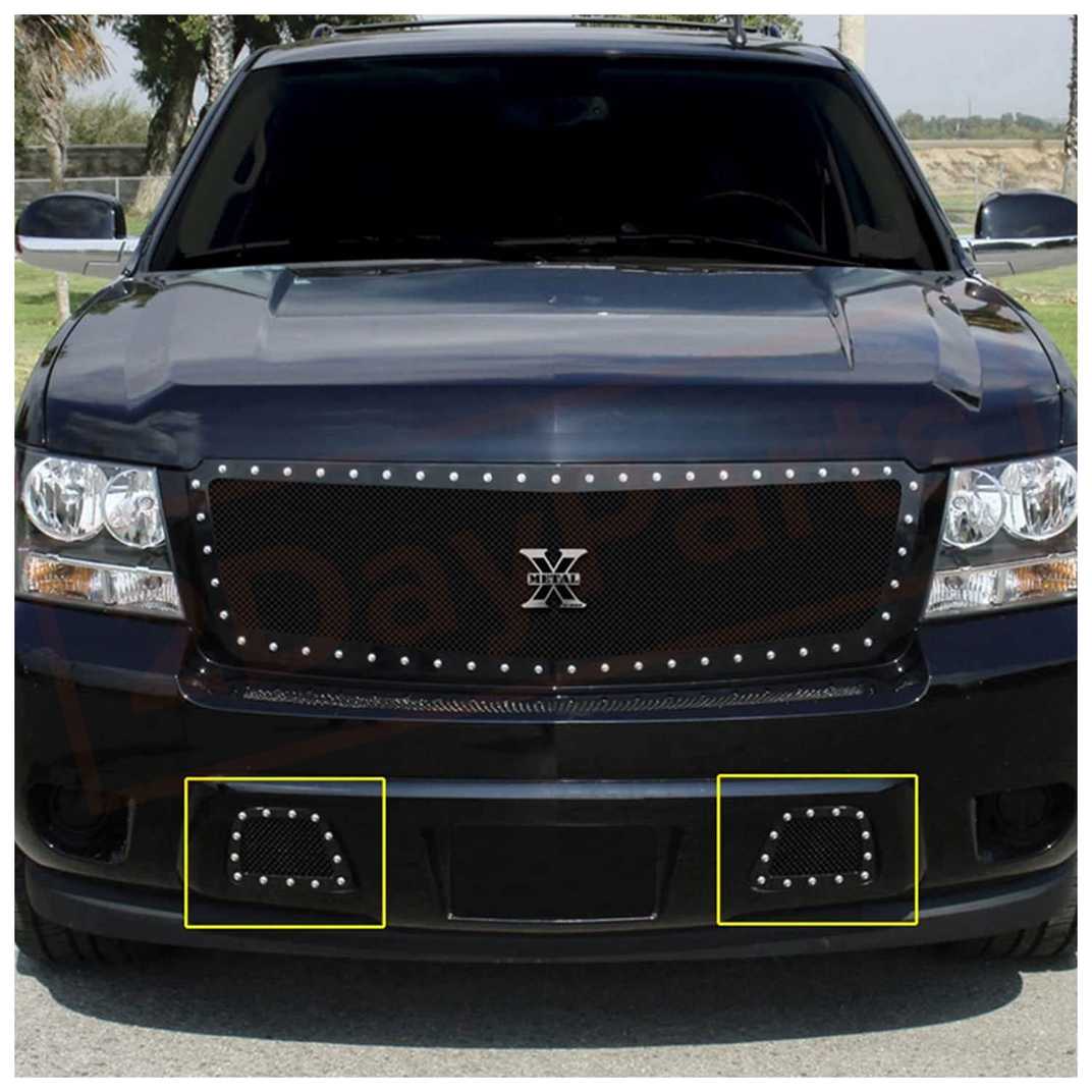 Image T-rex X-METAL BUMPER fits with Chevrolet Suburban, Tahoe LTZ 07-14 part in Grilles category