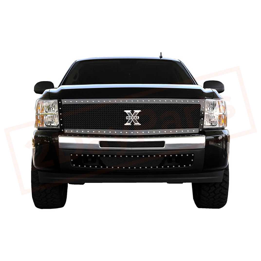 Image 2 T-rex X-METAL GRILLE fit Chevrolet 07-13 Silverado 1500 part in Grilles category