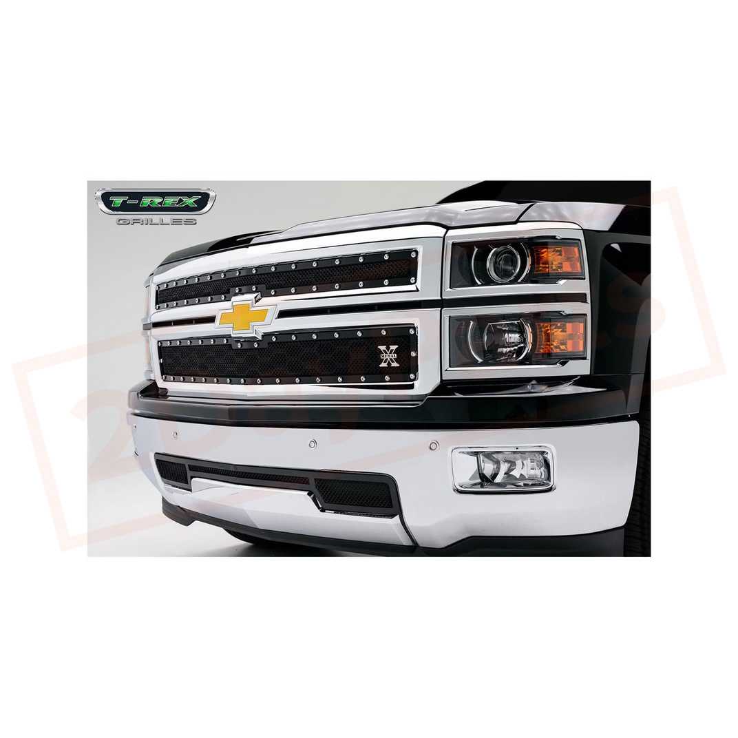 Image 1 T-rex X-METAL GRILLE for Chevrolet Silverado Z71 14-15 part in Grilles category