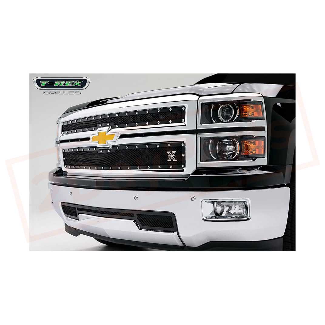 Image 1 T-rex X-METAL GRILLE for Chevrolet Silverado Z71 2014-2015 part in Grilles category