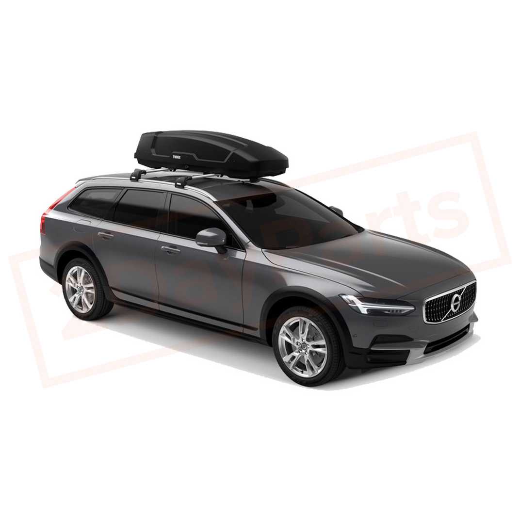 Image 2 THULE roof-mounted cargo box THL6356B part in Racks category