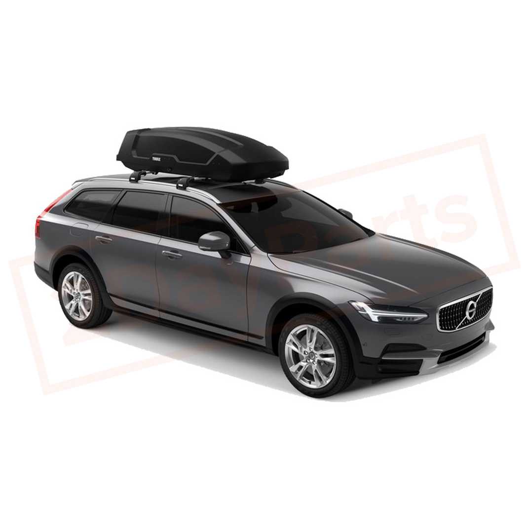 Image 3 THULE roof-mounted cargo box THL6357B part in Racks category