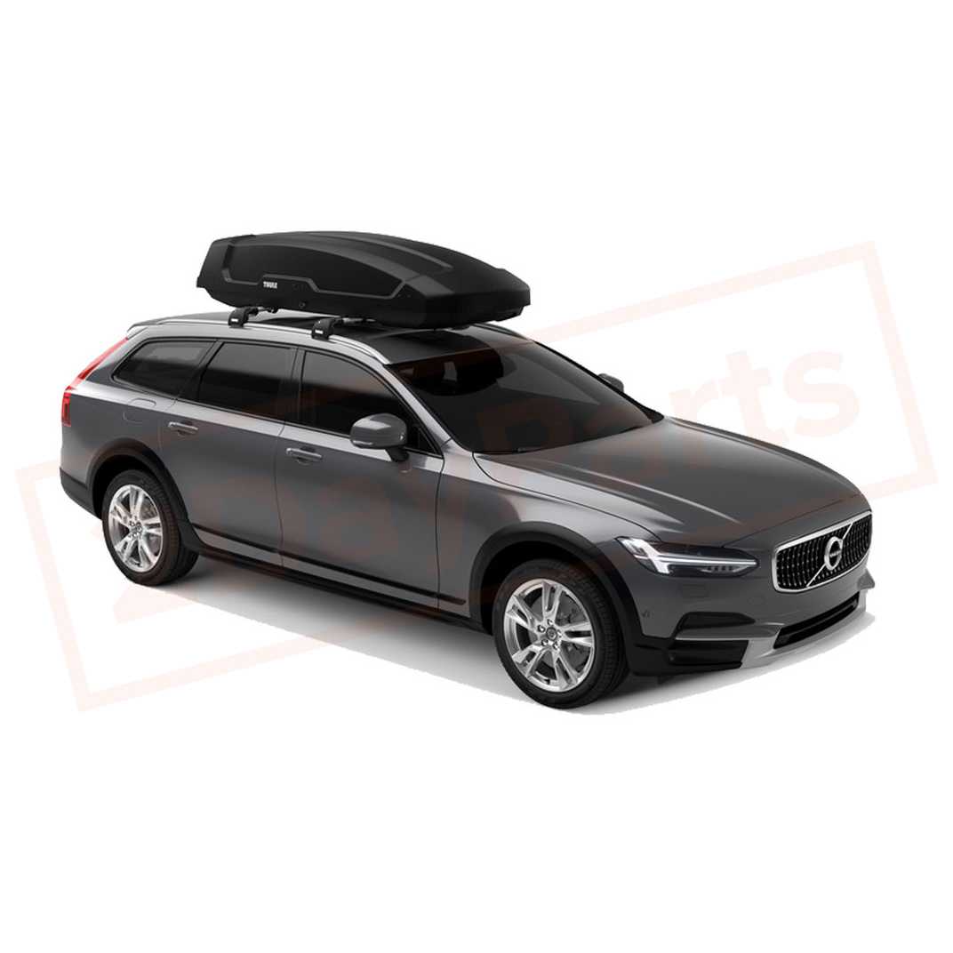 Image 2 THULE roof-mounted cargo box THL6358B part in Racks category