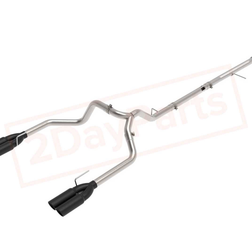 Image aFe Power Diesel DPF-Back Exhaust System for Chevrolet Silverado 1500 2020 - 2021 part in Exhaust Systems category