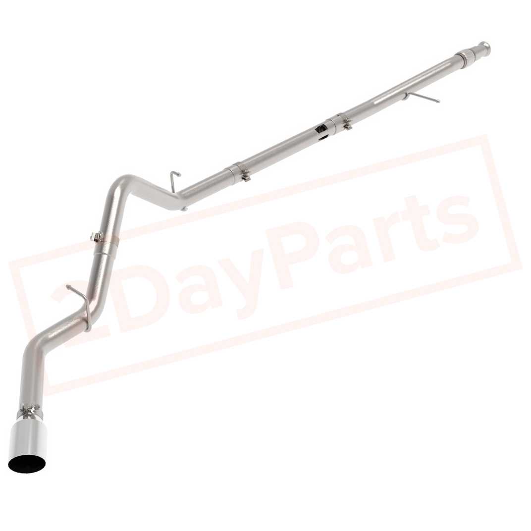 Image aFe Power Diesel DPF-Back Exhaust System for Chevrolet Silverado 1500 2020 - 2021 part in Exhaust Systems category