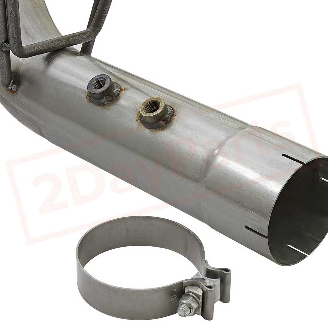 Image 3 aFe Power Diesel DPF-Back Exhaust System for GMC Sierra 3500 HD Duramax 2017 - 2019 part in Exhaust Systems category