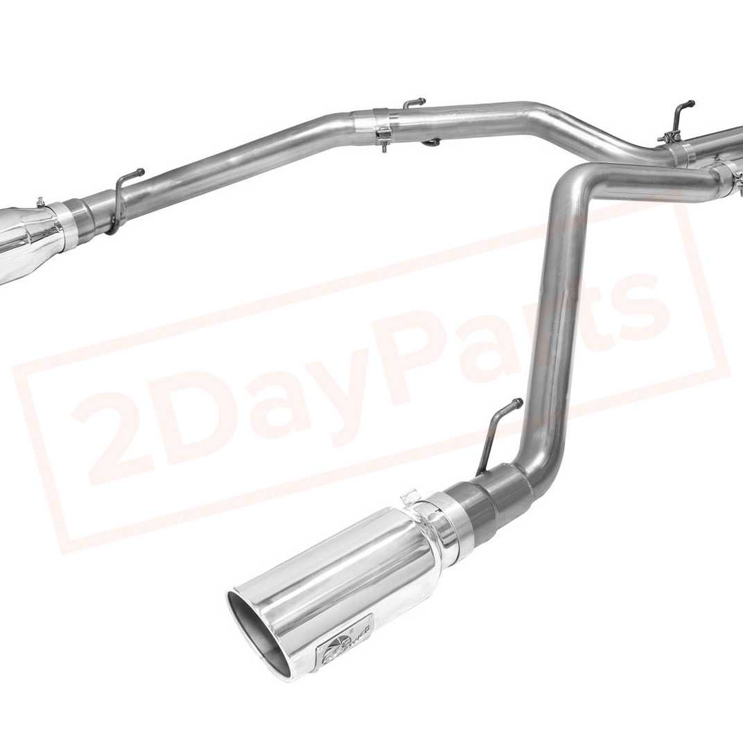 Image aFe Power Diesel DPF-Back Exhaust System for RAM 1500 EcoDiesel 2014 - 2018 part in Exhaust Systems category