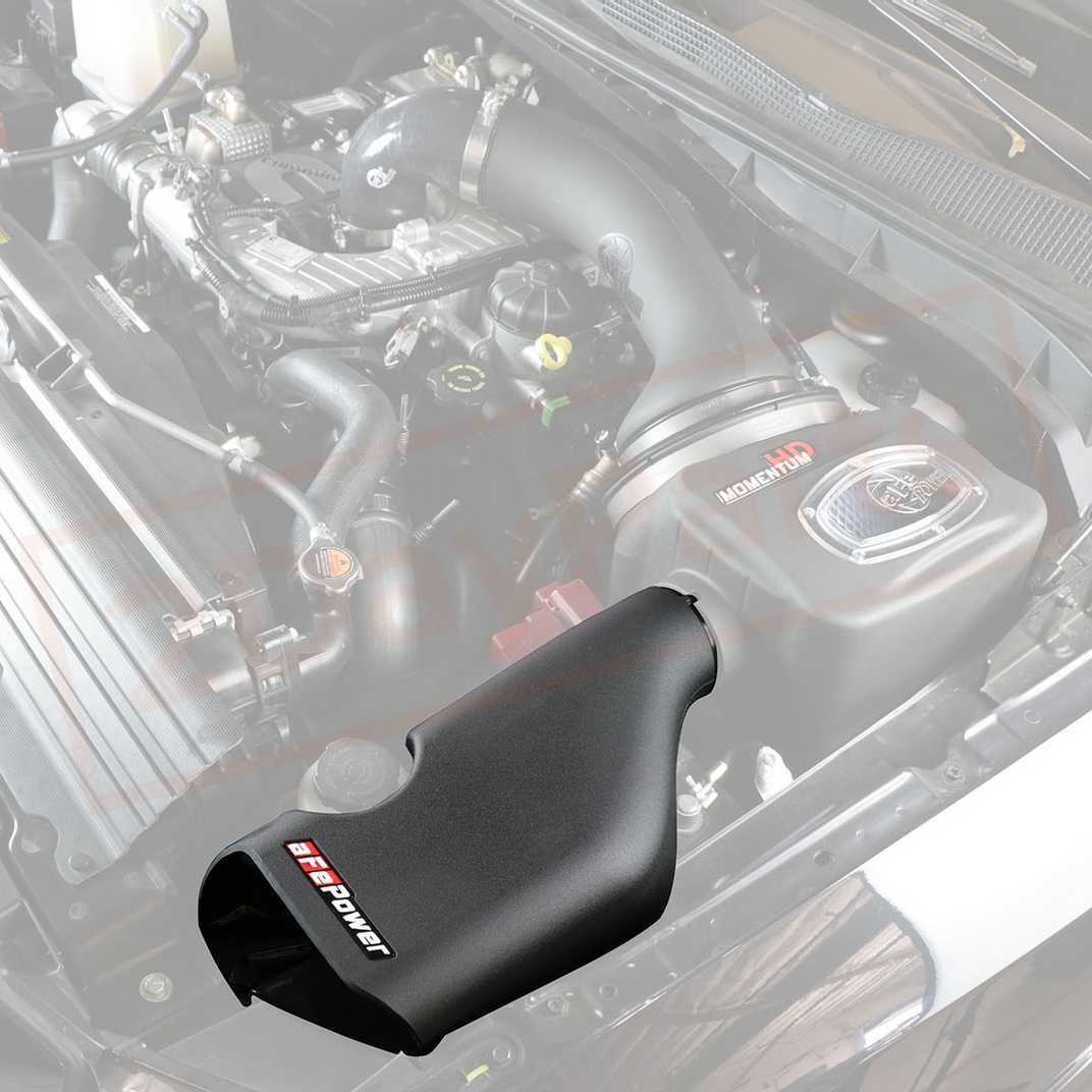 Image 3 aFe Power Diesel Dynamic Air Scoop for Nissan Titan XD Cummins Turbo Diesel 2016 - 2019 part in Air Intake Systems category