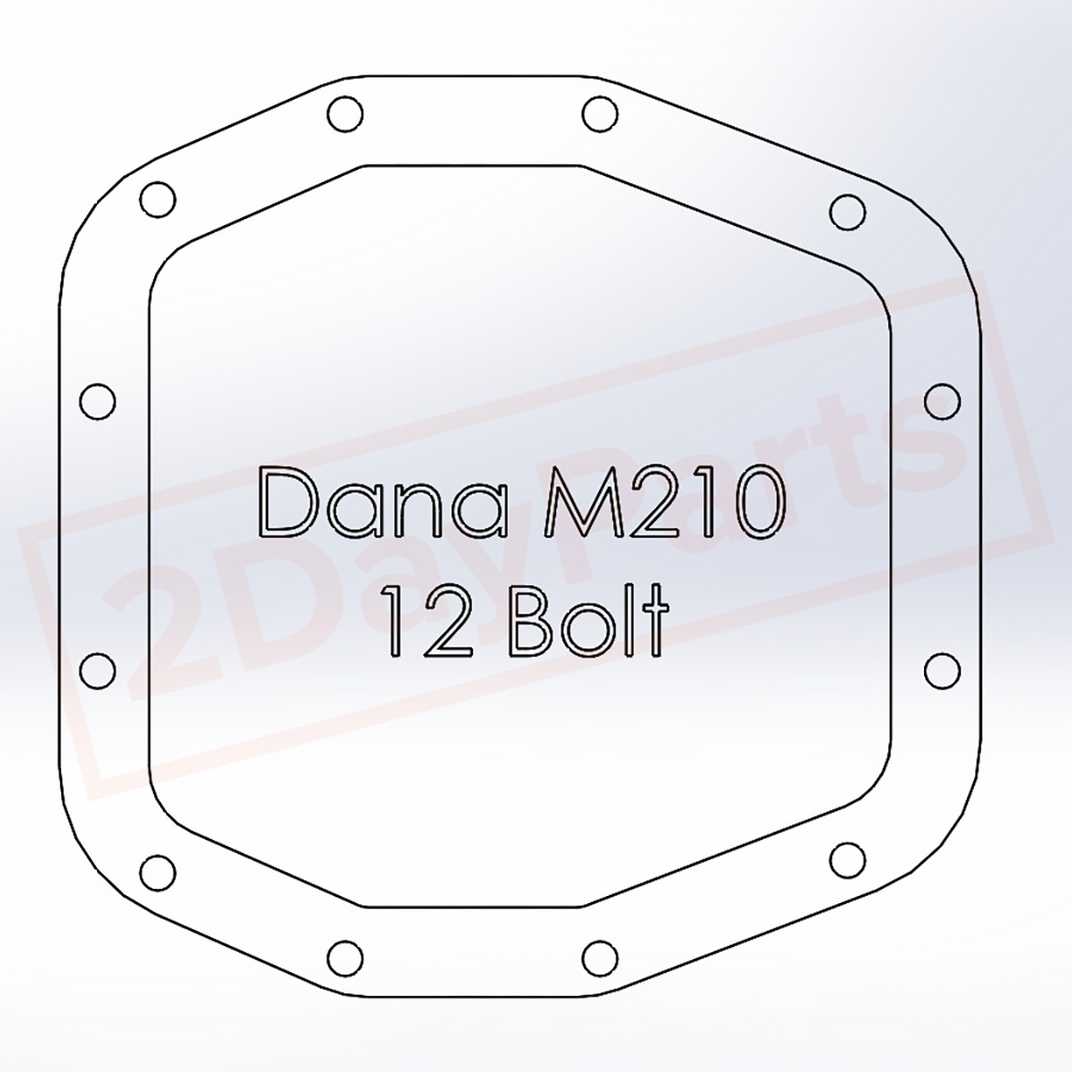 Image 2 aFe Power Differential Cover aFe46-71030B part in Differentials & Parts category