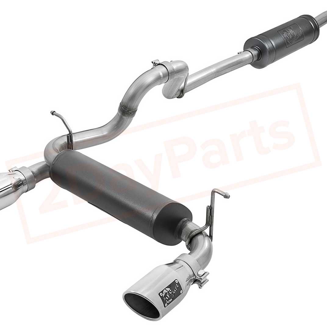 Image aFe Power Exhaust System aFe49-38066-P part in Exhaust Systems category