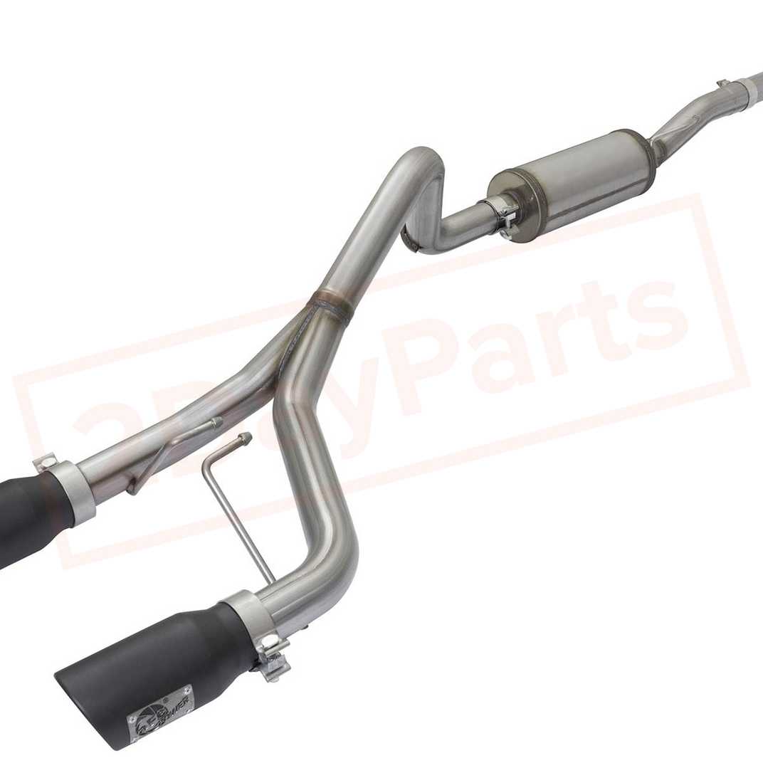 Image aFe Power Exhaust System Kit for Jeep Wrangler (JK) 70th Anniversary (2-Door) 2011 part in Exhaust Systems category