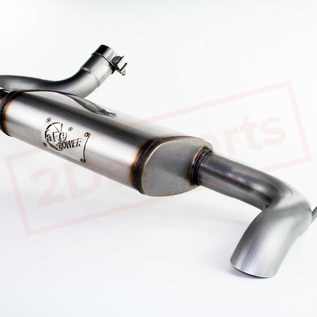 Image 1 aFe Power Exhaust System Kit for Jeep Wrangler (JK) Unlimited Sport (4-Door) 2010 - 2014 part in Exhaust Systems category