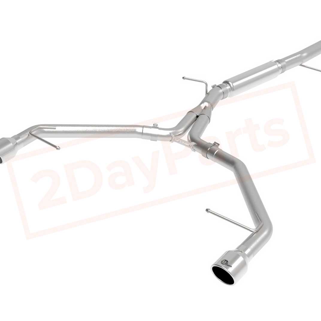 Image aFe Power Gas Axle-Back Exhaust System for Audi A4 allroad 2017 - 2019 part in Exhaust Systems category