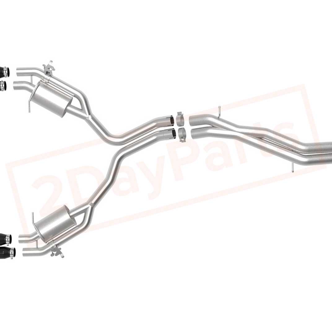 Image 3 aFe Power Gas Axle-Back Exhaust System for Audi RS5 2018 - 2019 part in Exhaust Systems category