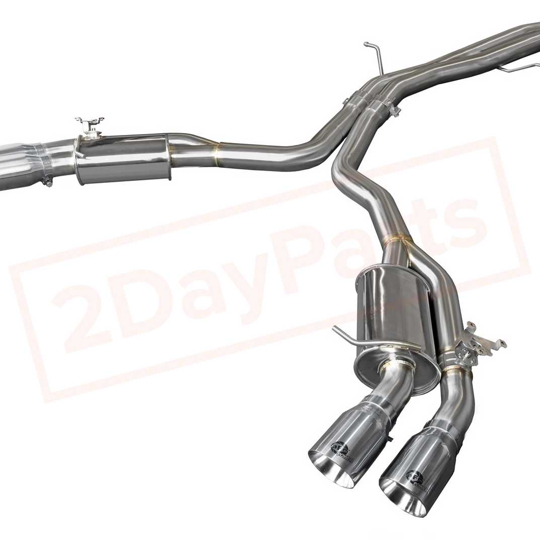 Image aFe Power Gas Axle-Back Exhaust System for Audi RS5 2018 - 2019 part in Exhaust Systems category