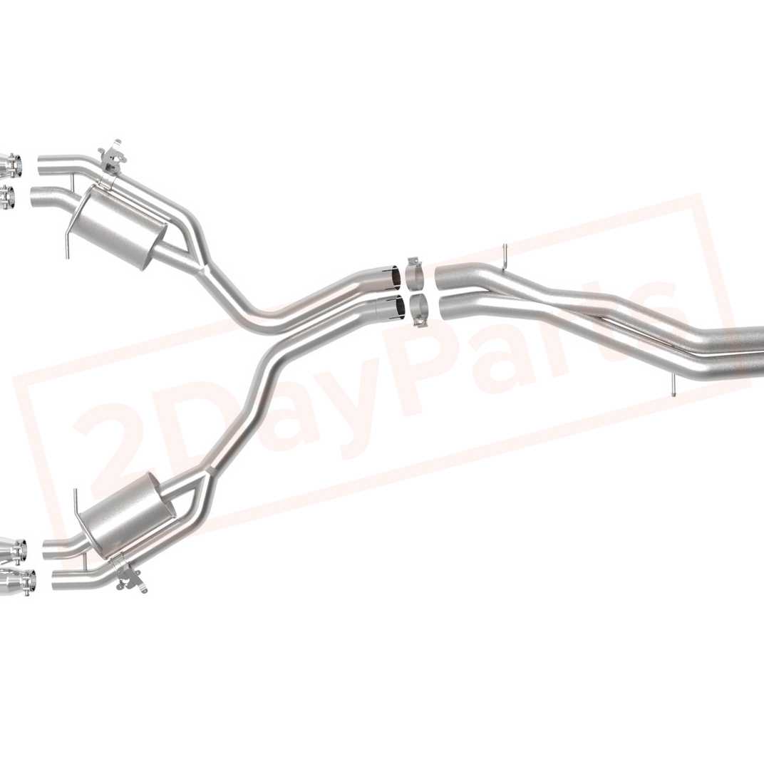 Image 3 aFe Power Gas Axle-Back Exhaust System for Audi RS5 2018 - 2019 part in Exhaust Systems category