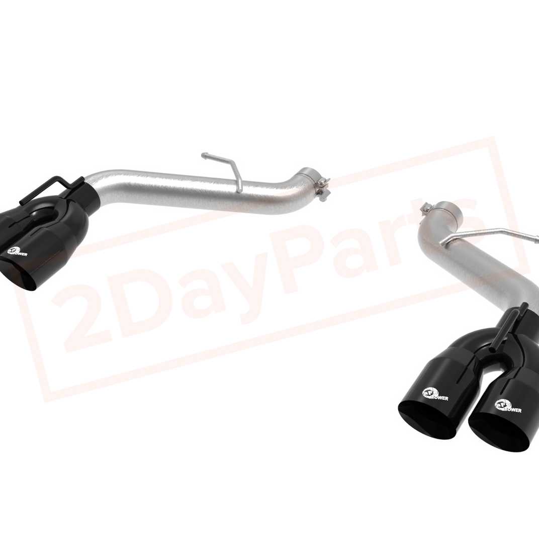 Image aFe Power Gas Axle-Back Exhaust System for Chevrolet Camaro SS 2016 - 2020 part in Exhaust Systems category