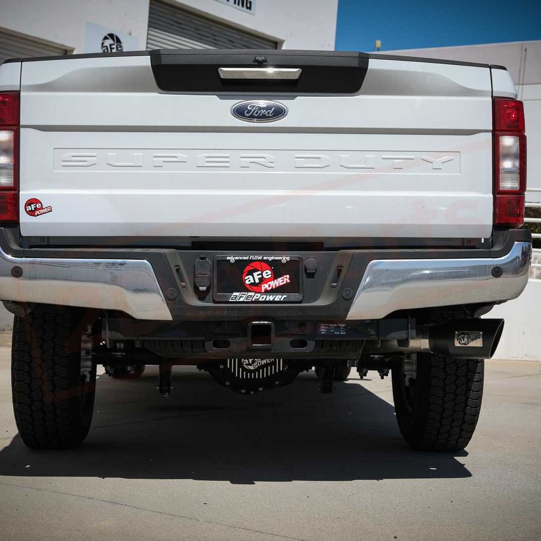 Image 1 aFe Power Gas Axle-Back Exhaust System for Ford F-350 Super Duty 2020 - 2021 part in Exhaust Systems category
