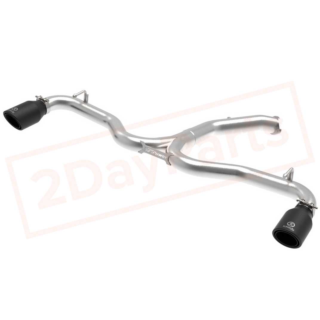 Image aFe Power Gas Axle-Back Exhaust System for Hyundai Elantra GT 2018 - 2020 part in Exhaust Systems category